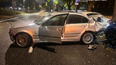 Bmw surucusu mokotow bolgesinde park halindeki 5 araca carpti 15546