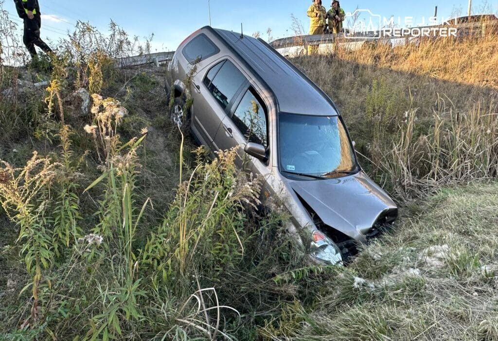 Carpismadan kacinmak icin yana kacti ve aracla birlikte bir drenaj hendegine dustu 14685