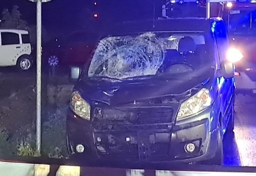 Dk53 te bir yayaya olumcul carpma ve kacma adam siyah giyinmisti ve reflektor takmiyordu 16137