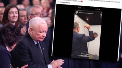 Hukuk ve adalet kongresinde uluslararasi skandal myslenice belediye baskani alman bayrakli bir panoyu hedef aldi 19377