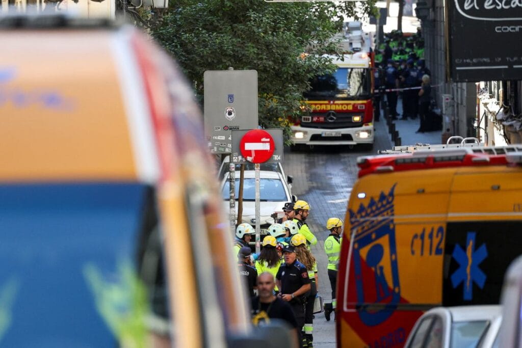 i spanya da insaat felaketi madrid sakinleri cok guclu sarsintilar hissetti yaralananlar var 15564