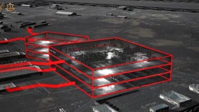Idf animasyonlarinin hamas uslerini gostermesi gerekiyordu i skocya daki bir muzenin ve abd deki bir sehrin bazi bolumlerini iceriyorlar 16199