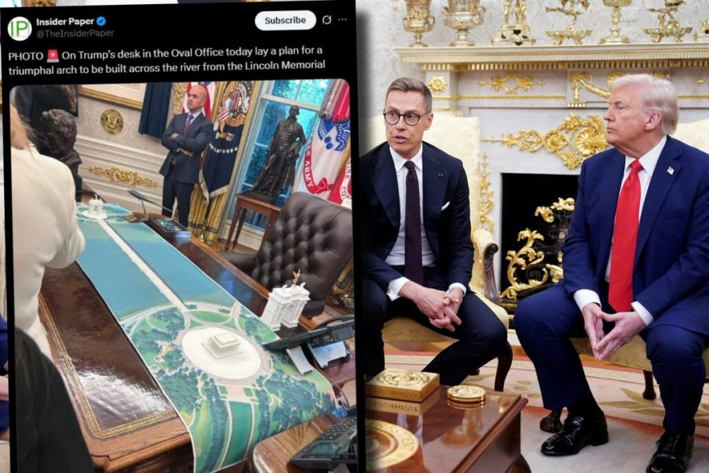 kameralar onu trump in masasinda yakaladi gizemli model heyecan yaratti 16466