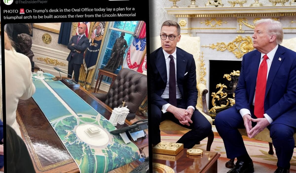 Kameralar onu trump in masasinda yakaladi gizemli model heyecan yaratti 16466