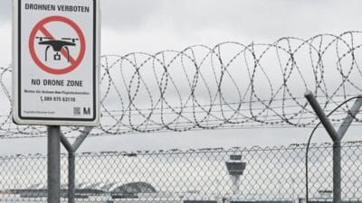 Munih havaalani uzerinde dronlar servislerden hizli bir yanit 18063