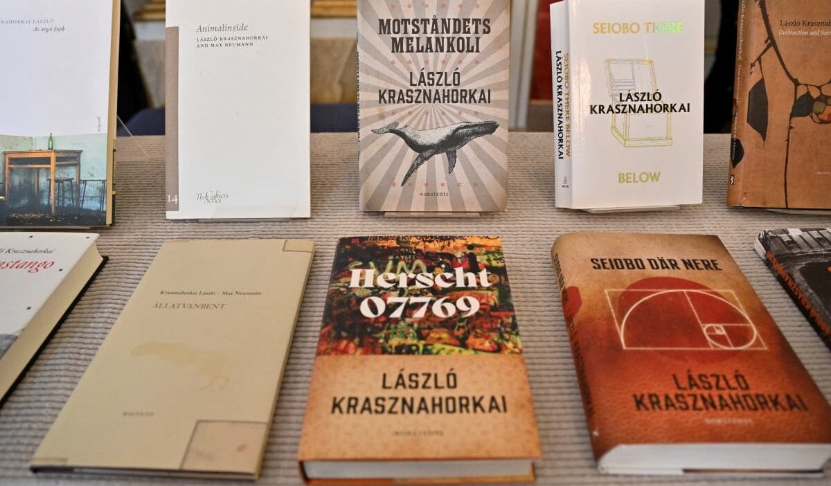 Nobel edebiyat odulu sahibi macar l szl krasznahorkai 16020