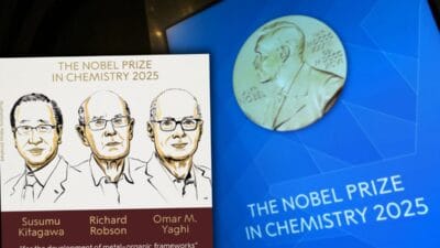 Nobel kimya odulu 2025 verildi yeni bir molekuler mimari turu gelistirdigi icin 15771