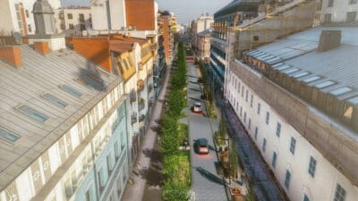 Okrzei caddesi nde daha dar yeniden yapilanma basliyor 15279