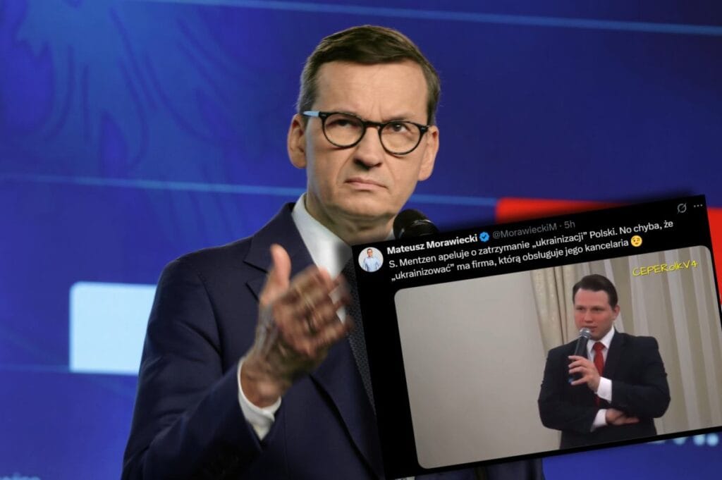 pis konfederasyon ile gorustu morawiecki mentzen ile bir kayit gosterdi 16865
