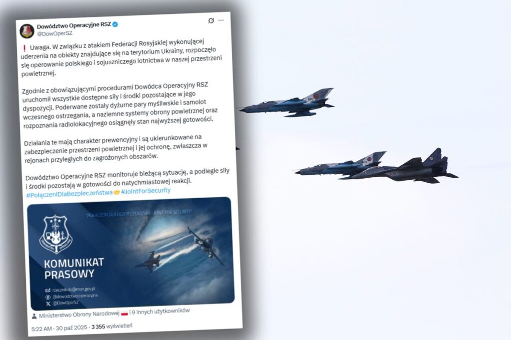 polonya rusya nin ukrayna ya saldirisinin ardindan savas ucaklarini kaldirdi rsz operasyonel komutanligi ndan acil mesaj 20118