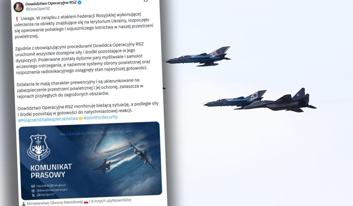 Polonya rusya nin ukrayna ya saldirisinin ardindan savas ucaklarini kaldirdi rsz operasyonel komutanligi ndan acil mesaj 20118