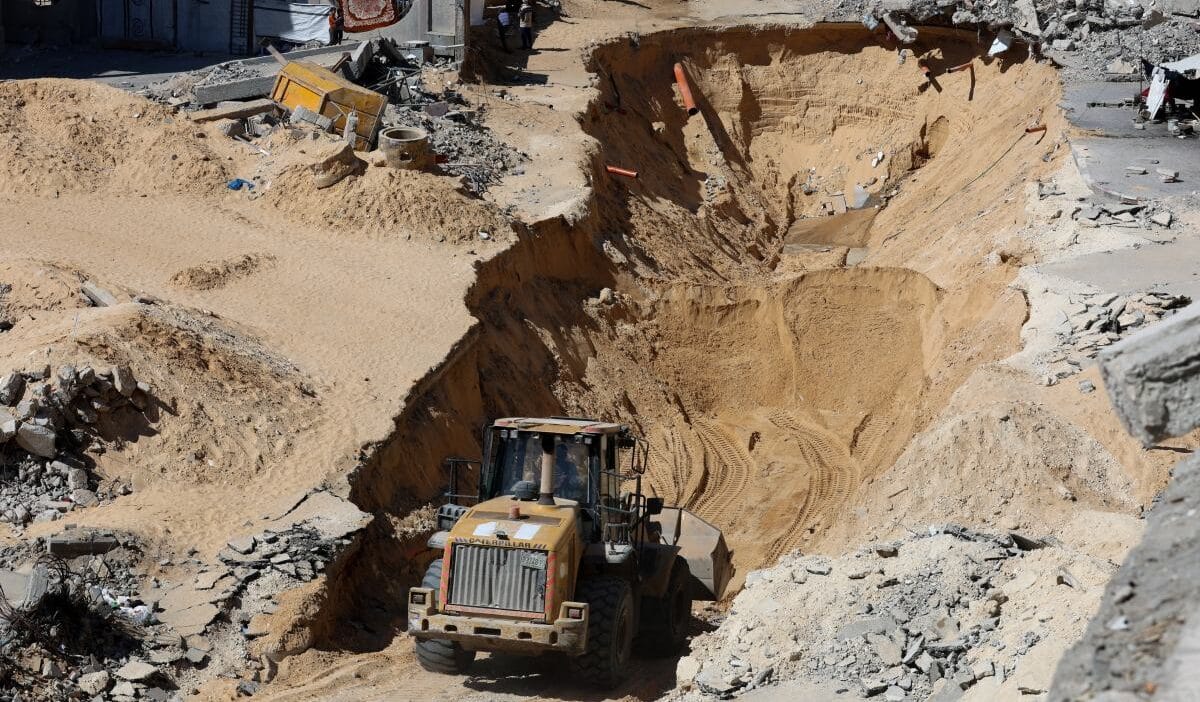 Refah ta meydana gelen tehlikeli bir olay buldozer kullanan bir i srailli yerlesimci tarafindan tetiklenmis olabilir sasirtici raporlar 18192