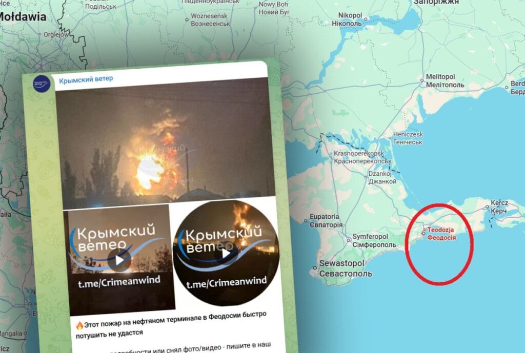 rus isgali altindaki kirim da saldirilar yarimadadaki onemli bir bolgede yangin 15234