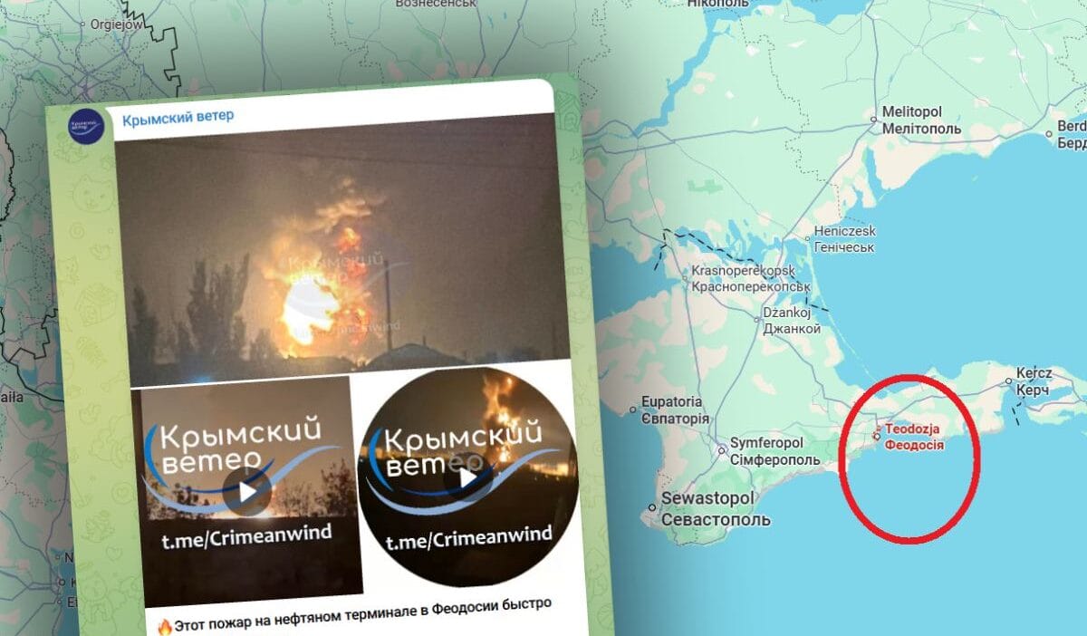 Rus isgali altindaki kirim da saldirilar yarimadadaki onemli bir bolgede yangin 15234