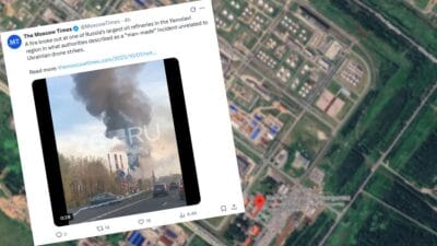 Rus petrol endustrisine aci bir darbe yaroslavl rafinerisinde yangin 14396