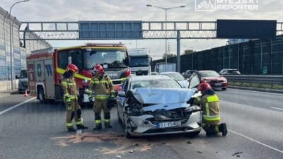 S8 uzerinde uc binek arac carpisti buyuk trafik sikisikligi 14321