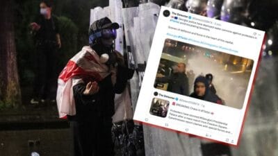 Tiflis'te çatışmalar. Göstericiler başkanlık sarayına girmeye çalıştı 4 Tiflis te catismalar gostericiler baskanlik sarayina girmeye calisti 15060