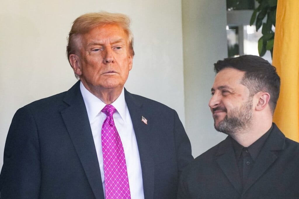 trump in zelenski ile gorusmesi siddetle sona erdi sanirim isimiz bitti 17856