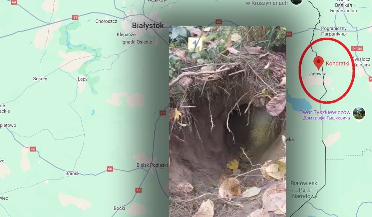 Tunel 30 metre uzunlugundaydi ve polonya ya aciliyordu sinirda rahatsiz edici bir kesif bir video gosterdiler 19101