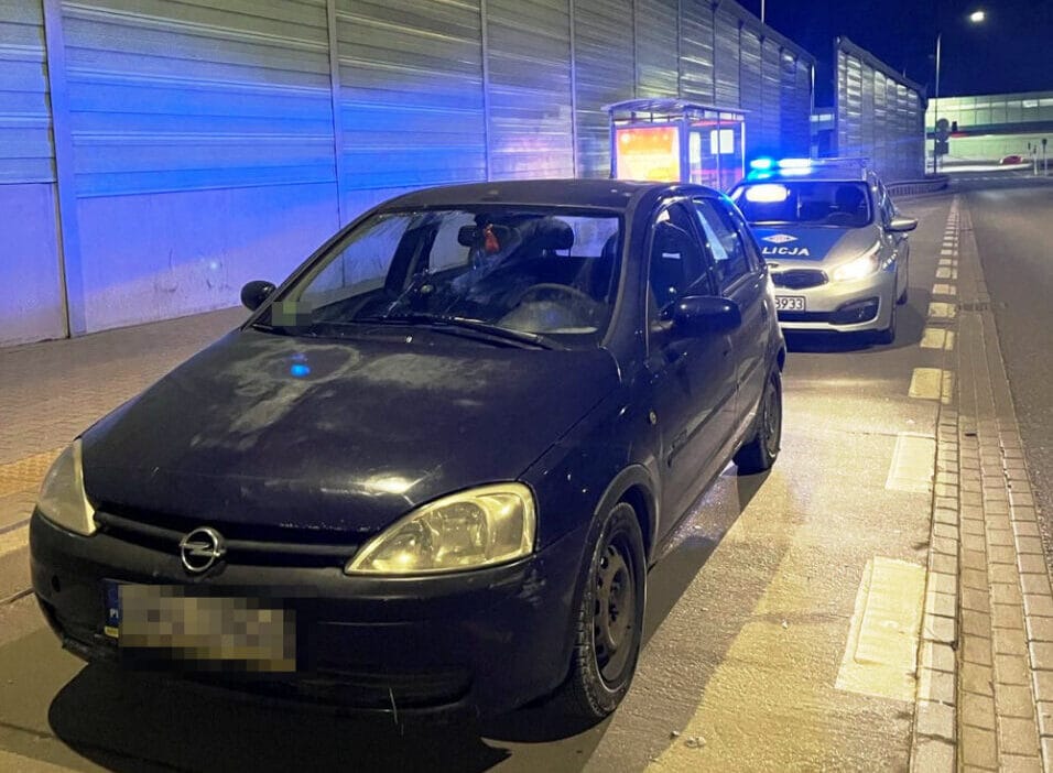 Uc kez araba kullanmaktan men edilmisti ve calismayan bir opel kullaniyordu 19746