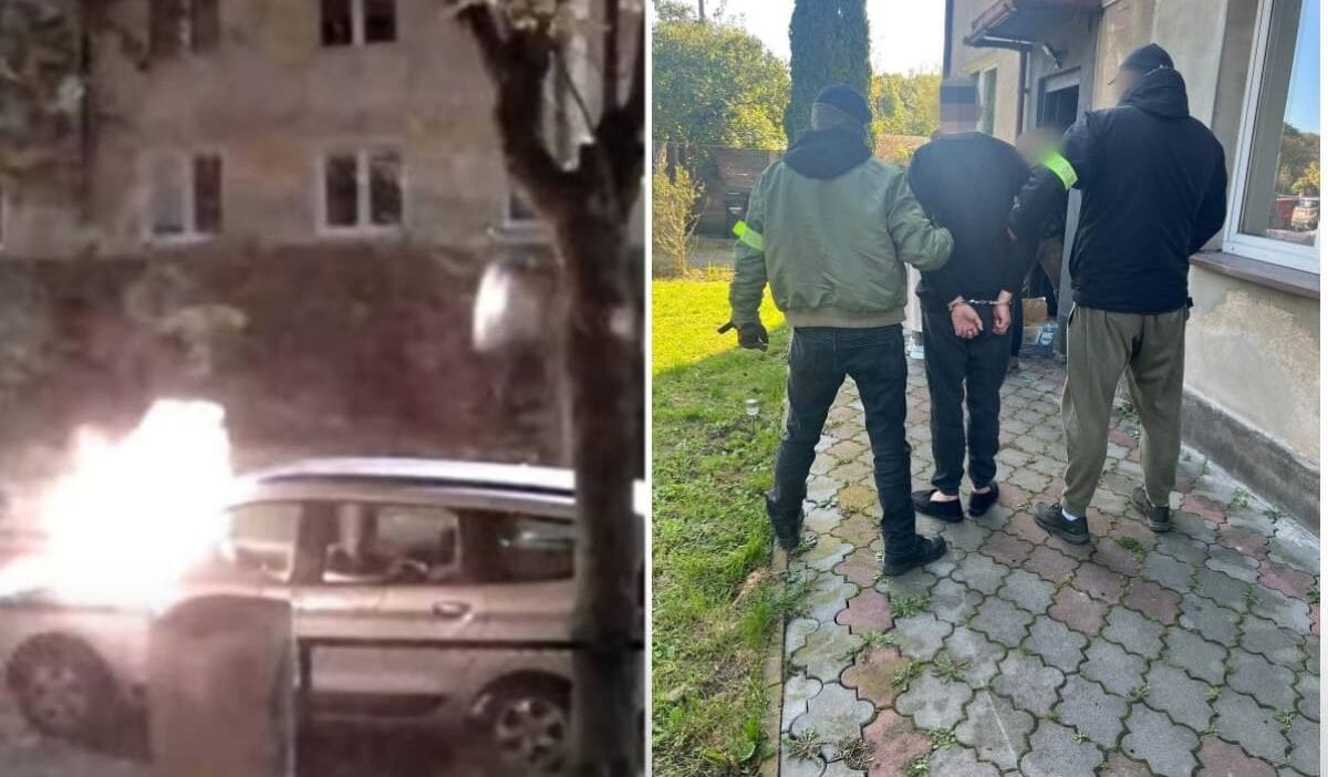 Ukrayna plakali arabalari atese verdigi iddia edildi polis dairede ne bulundugunu acikladi 17934