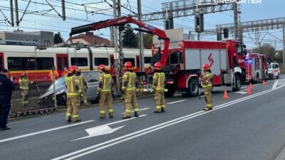 Ursus ta bir otobus tren yoluna girdi i ki saat boyunca zorluklar 15882