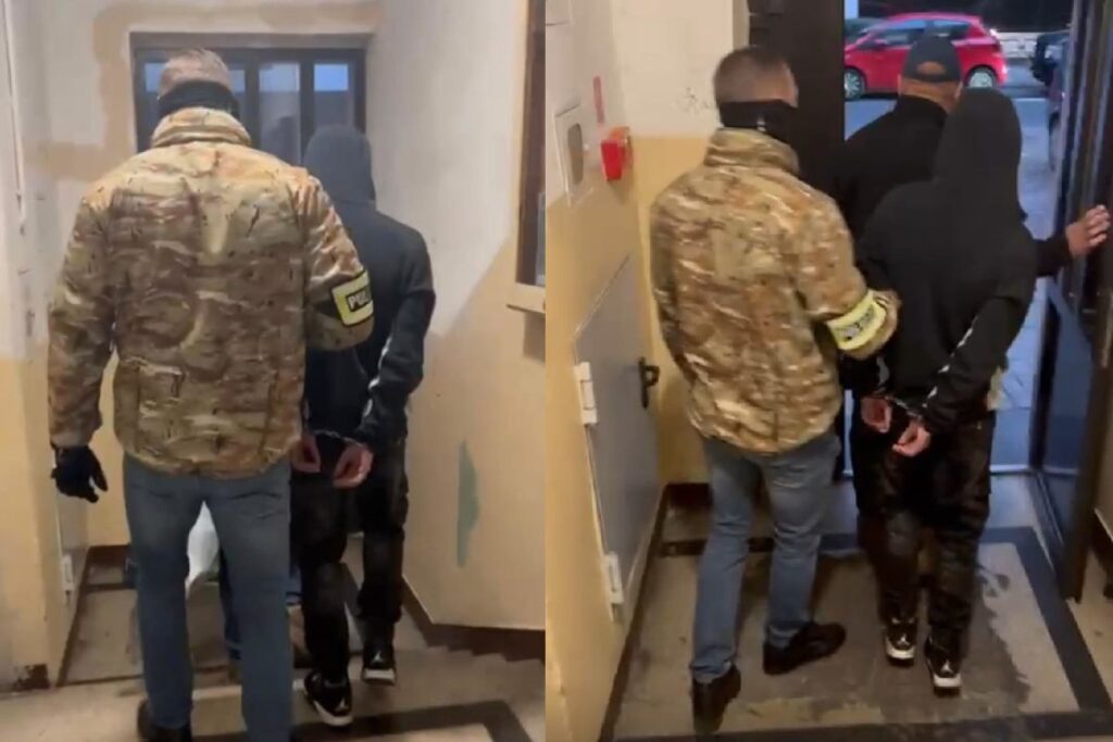 varsova da dehset 24 yasindaki sahsin yoldan gecen bir kisiyi dovdugu ve tecavuz ettigi iddia edildi parmaklarini gozlerine soktu 19976