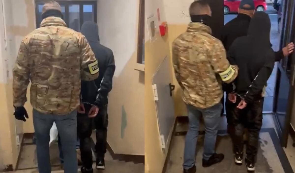 Varsova da dehset 24 yasindaki sahsin yoldan gecen bir kisiyi dovdugu ve tecavuz ettigi iddia edildi parmaklarini gozlerine soktu 19976