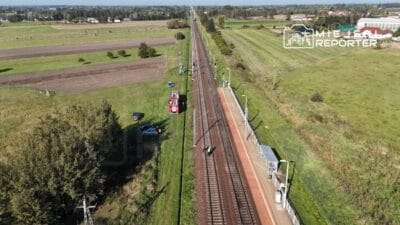 Varsova yakinlarinda tren olumcul bir sekilde carpip kacti savcinin gozetiminde olay yerinde polis operasyonlari devam ediyor 14550