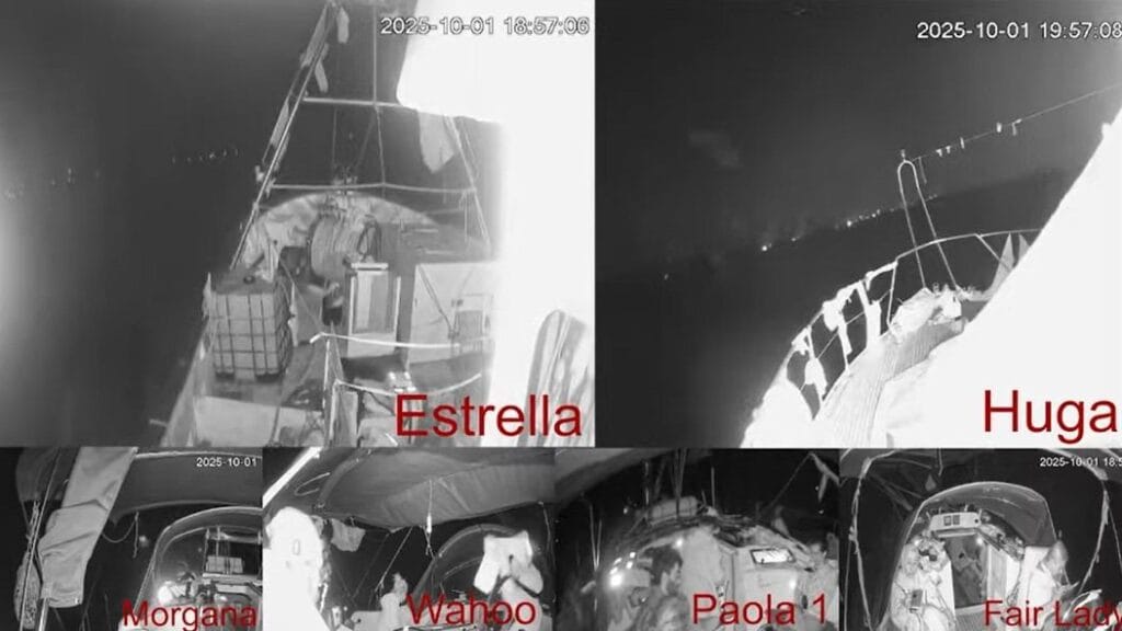 yardim filosu gazze ye ulasti yakinlarda bir duzine tanimlanamayan tekne 14408