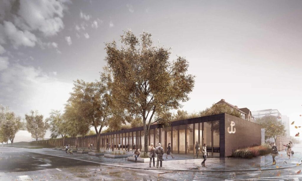 Yesil cati oditoryum ve gecici sergiler varsova yukselen muze boyle degisecek 19107