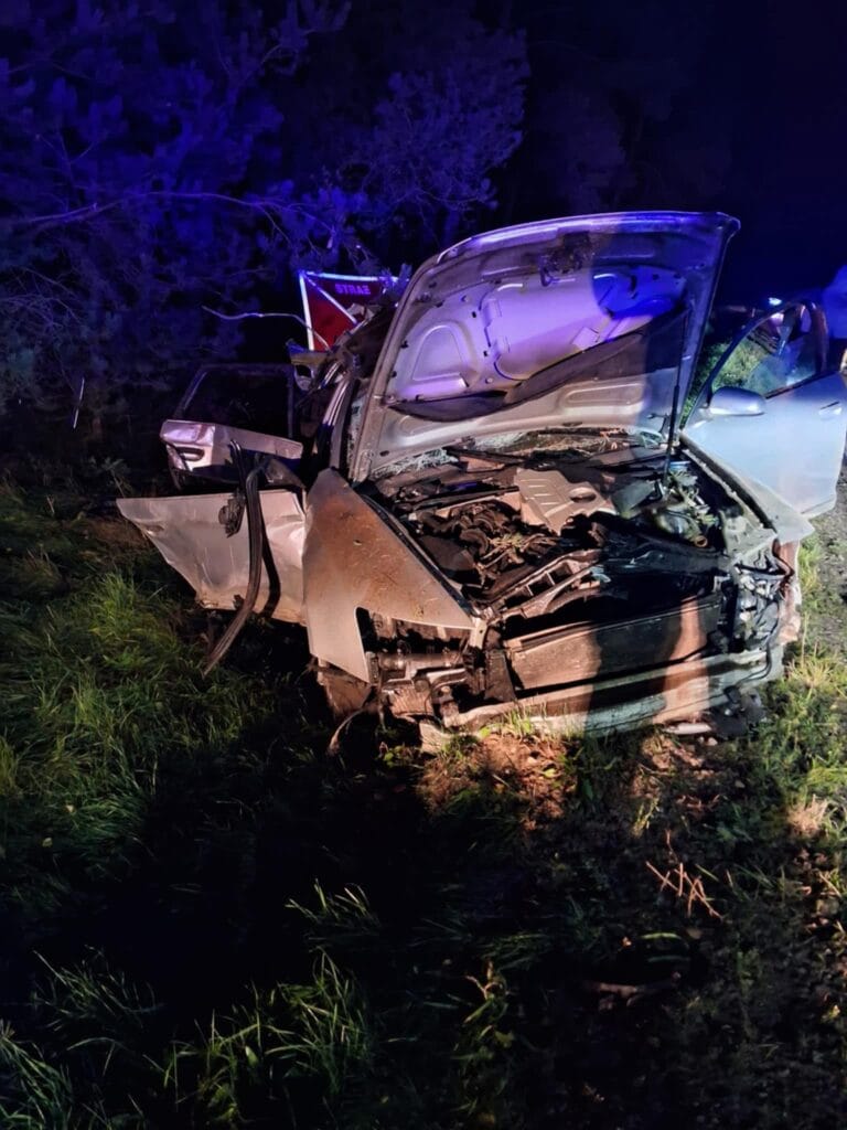 yolda trajedi audi bir hendege girdi ve bir menfeze carpti i ki kisi arabadan dustu bir kisi oldu digeri yaralandi 16574