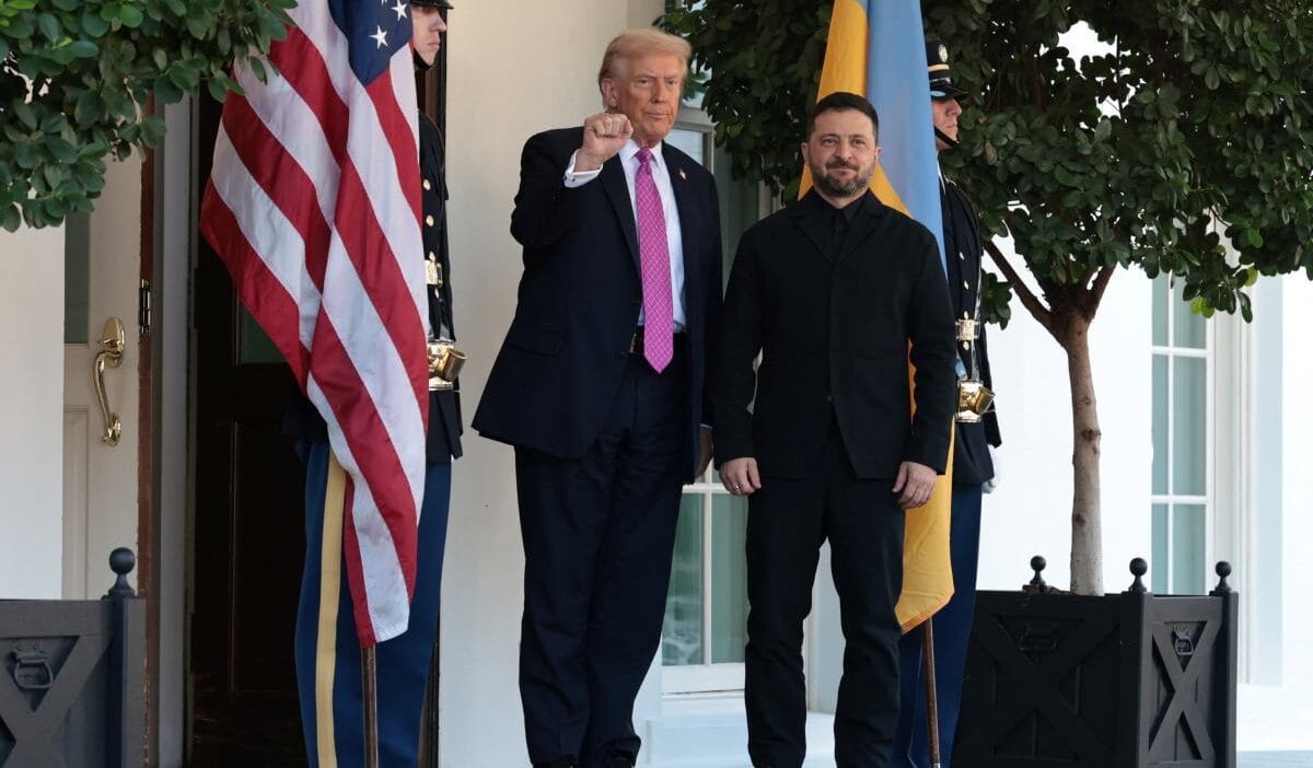 Zelenski ile trump in abd deki bir diger gorusmesi gecikmeli basladi 17799