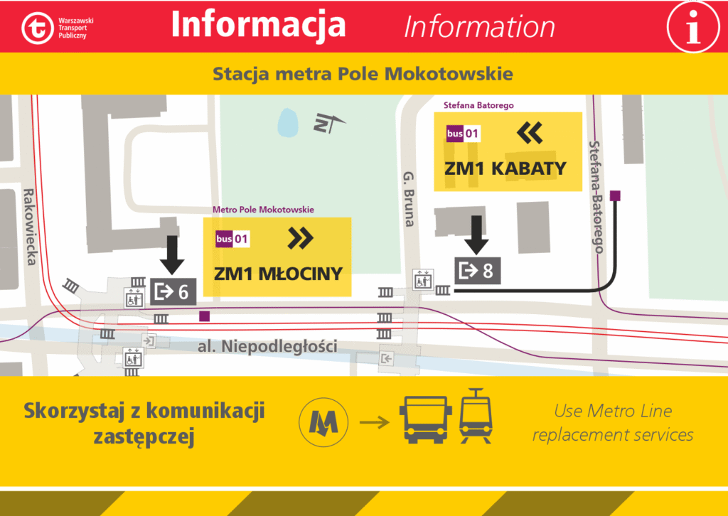 A10 mapka pole mokotowskie 13 16 listopada