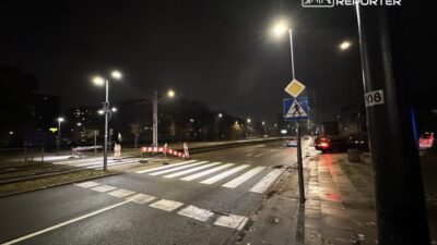 Bemowo da bir kavsak ve yaya gecidinin yeniden insasi 21325