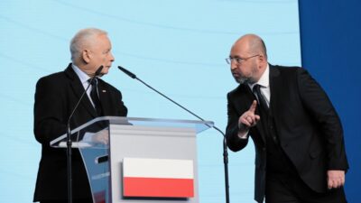 Bielan hukuk ve adalet partisi ndeki gerginlikler hakkinda tamamen sahte baskan kaczynski ile guldum 26357