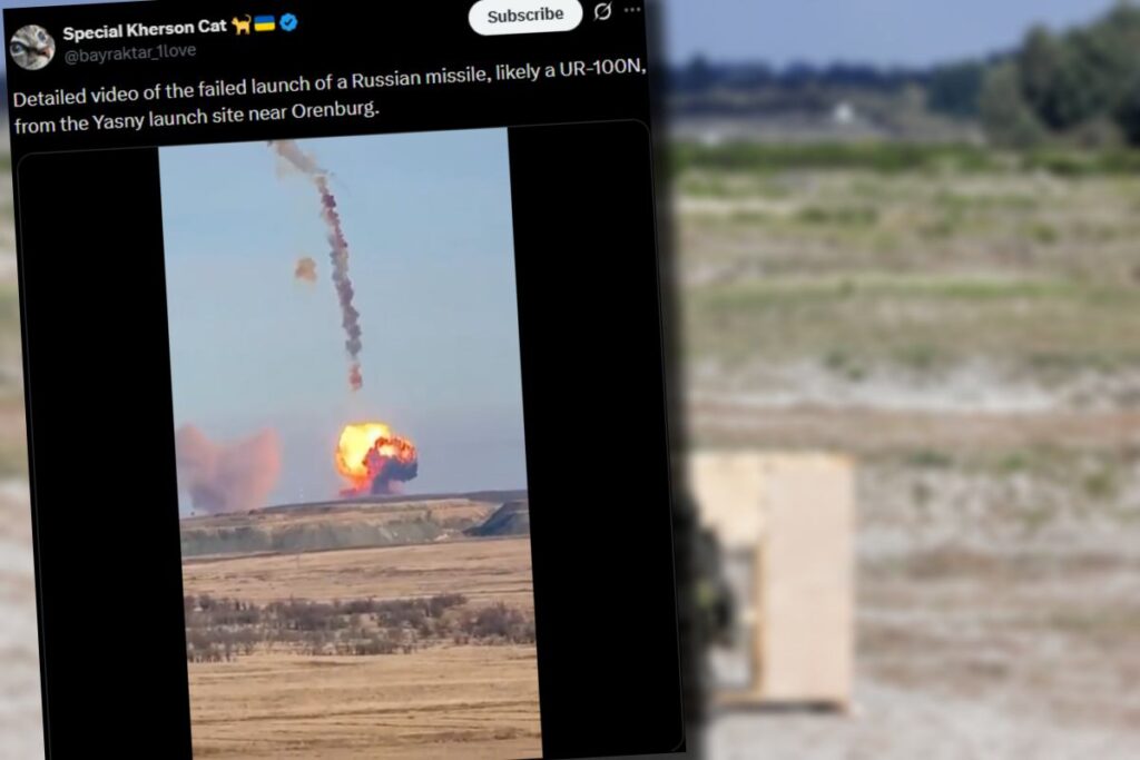 bir rus egitim sahasinda patlama gokyuzunde gizemli bir bulut belirdi 26330