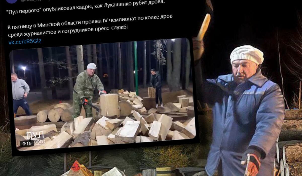 Bu goruntuler internette dolasiyor lukashenko bir balta kapti selamlar 22006