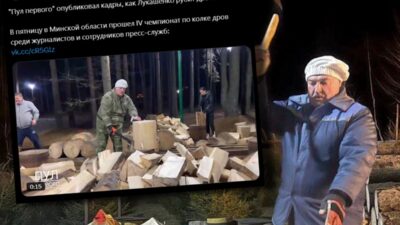 Bu goruntuler internette dolasiyor lukashenko bir balta kapti selamlar 22006