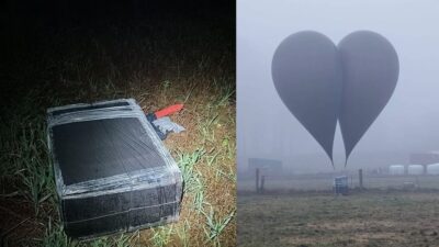 Buyuk bir balon belarus tan polonya ya uctu i cinde 100 000 zloti degerinde bir kargo vardi 22386