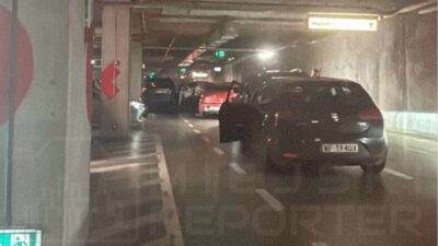 Galeria m ociny de bir felc daha musteriler yeralti otoparkindan cikmak icin simdiden 2 saatten fazla bekliyor egzoz dumani seviyesi felaket 22392