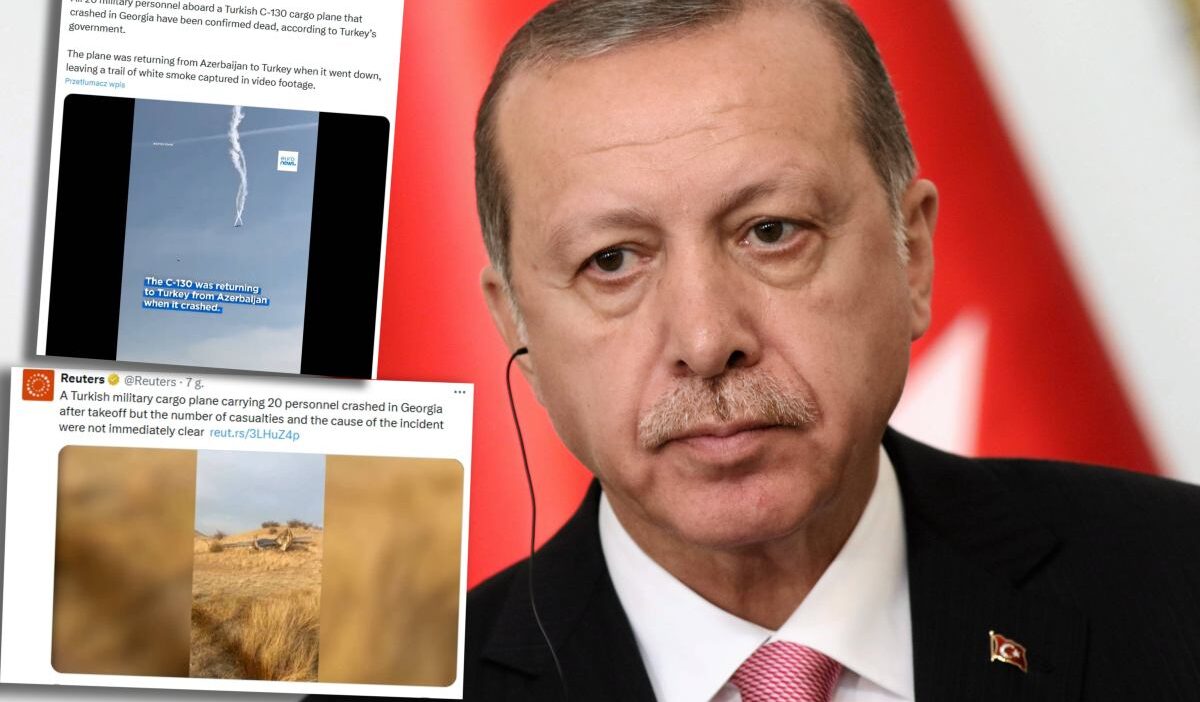 Gurcistan da felaket turk ucagi gokyuzunden dustu dramatik goruntuler internete dustu 22625