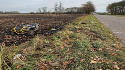 I ki atv carpisti bir kisi hastaneye kaldirildi 20924