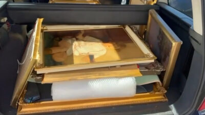 Kossak ve karpi ski tablolari mokotow polis memurlari tarafindan bulundu 21056