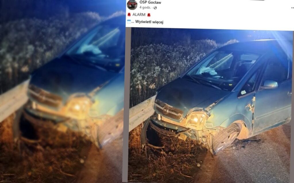 mazovia da trajedi yoldan cikti ve bariyerlere carpti 66 yasindaki genc olay yerinde hayatini kaybetti 26616