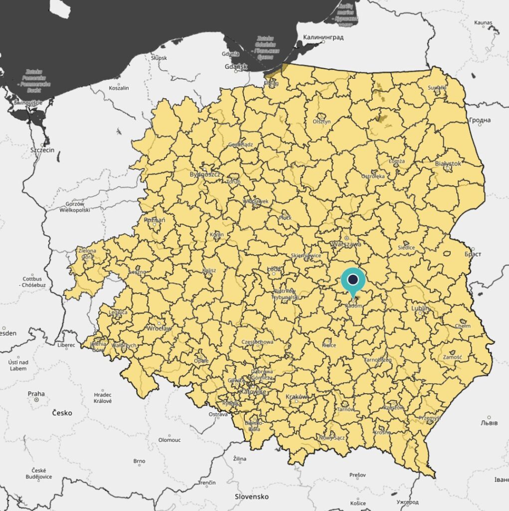 mazowieckie voyvodaligi uzerinde bu gece yogun sis var suruculer icin sari uyari ayni zamanda polis tarafindan bir cagri 26748