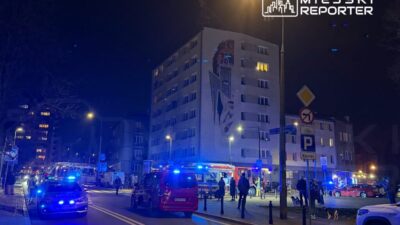 Oliborz da bir apartman dairesinde yangin bir kisi agir yaralandi sokak kapatildi bu yilin baslarinda ayni apartman blogunda bir kisi olmustu 24507