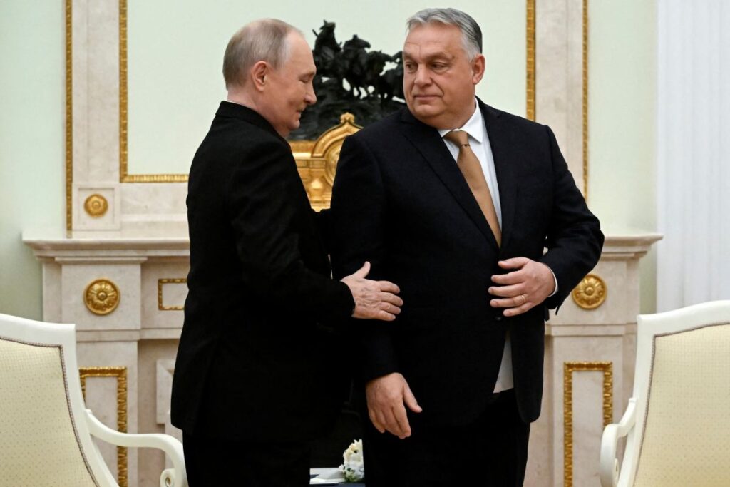 orban in putin ile gorusmesi sirasinda bir aksilik yasandi birbirlerine koz verdiler 26333