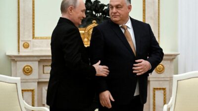 Orban in putin ile gorusmesi sirasinda bir aksilik yasandi birbirlerine koz verdiler 26333