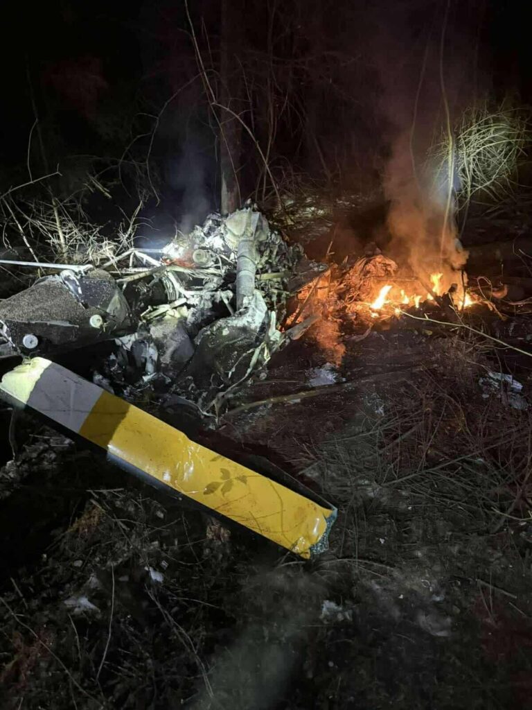 ozel helikopter kazasi makine yere carptiktan sonra alev aldi i ki kisi hayatini kaybetti 26502
